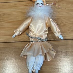 Porcelain Mime Doll 9’5’’
